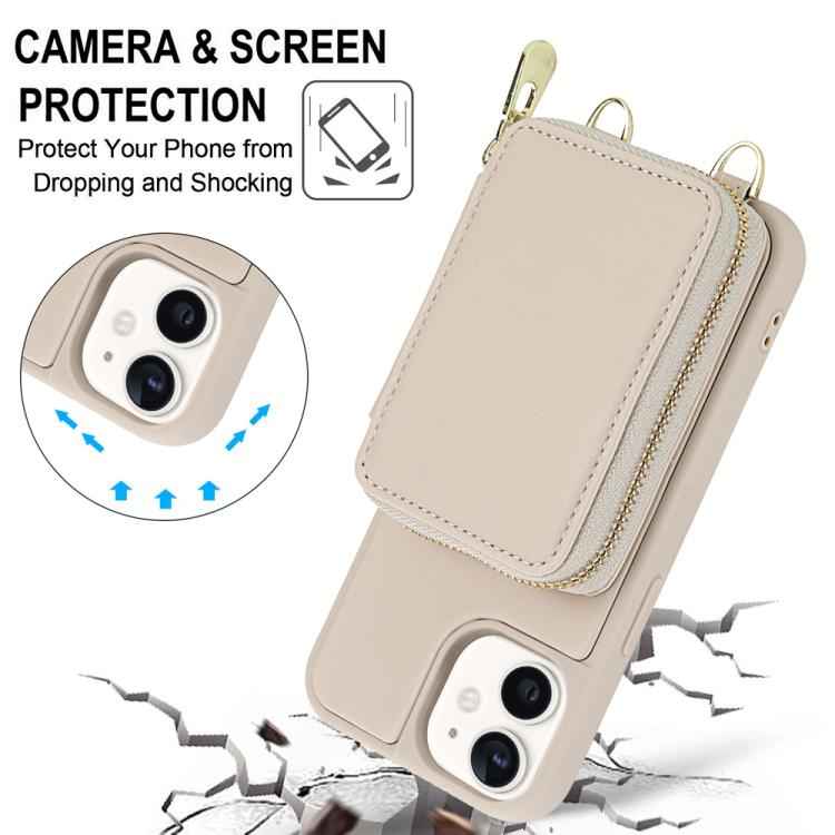 Crossbody Zipper RFID Card Bag Phone Case