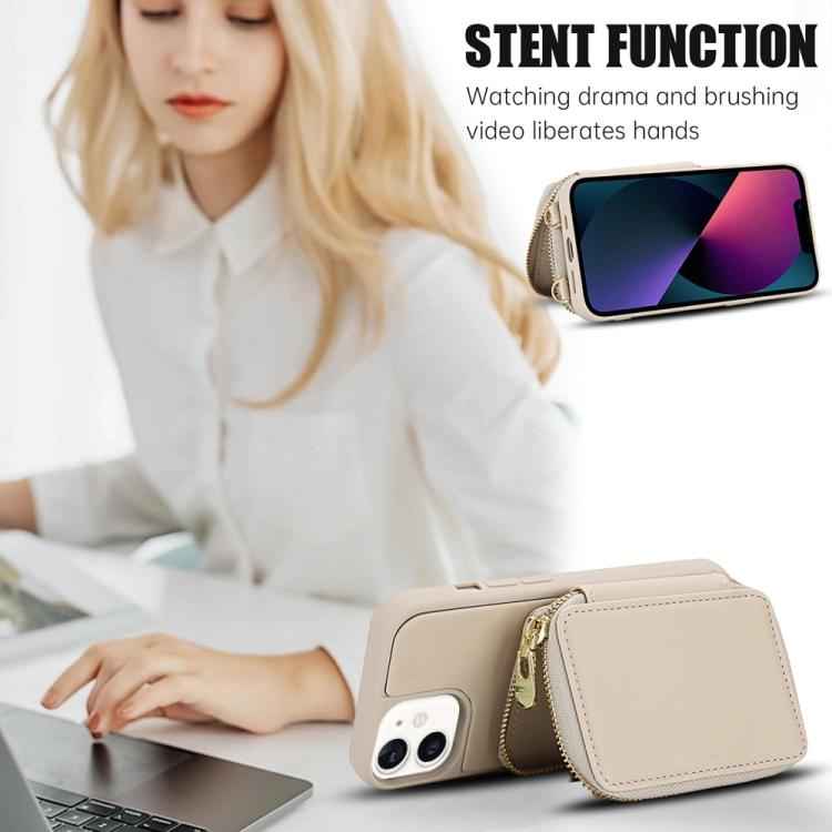 Crossbody Zipper RFID Card Bag Phone Case