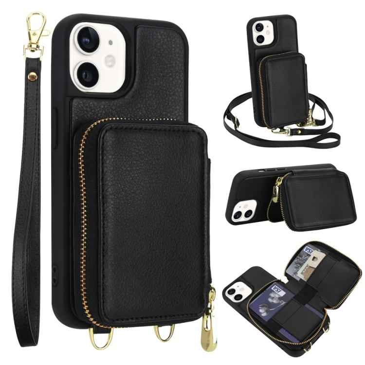 Crossbody Zipper RFID Card Bag Phone Case