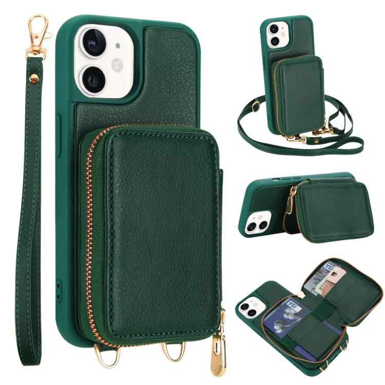 Crossbody Zipper RFID Card Bag Phone Case