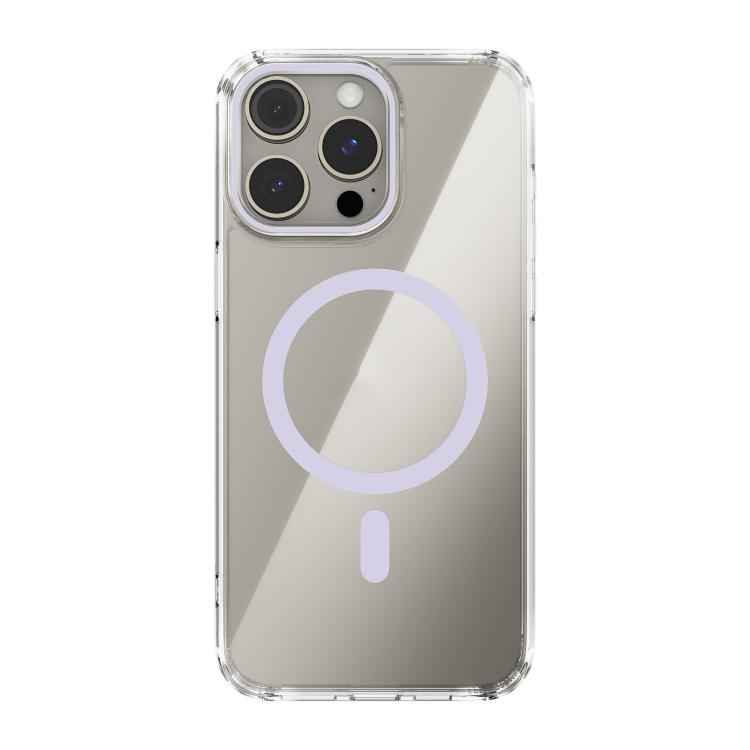 ABEEL MagSafe Magnetic Color Ring Anti-scratch Transparent Phone Case