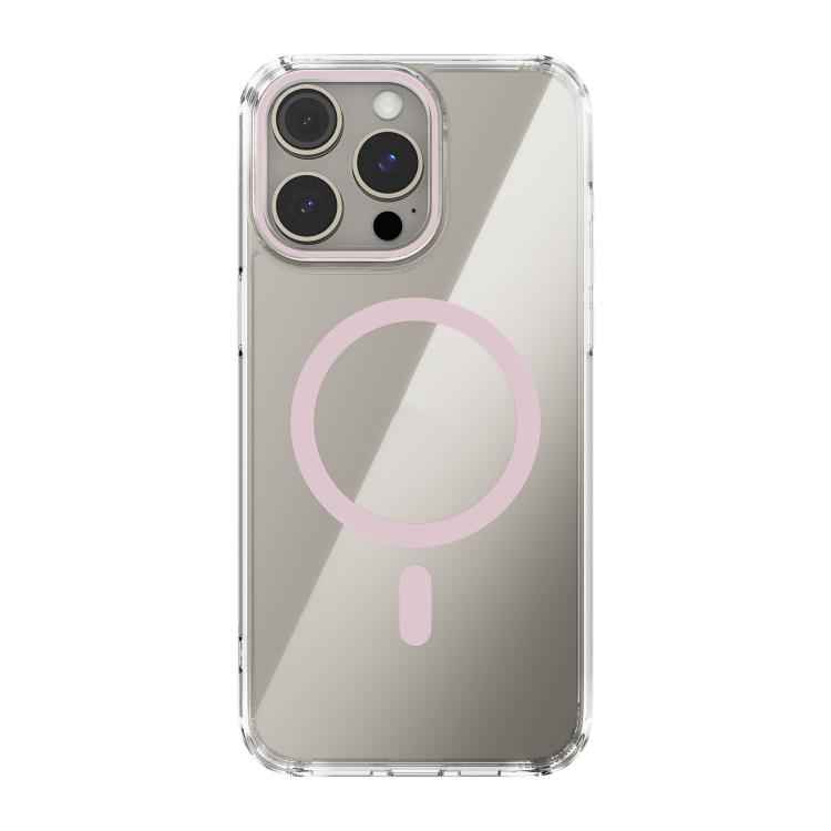 ABEEL MagSafe Magnetic Color Ring Anti-scratch Transparent Phone Case