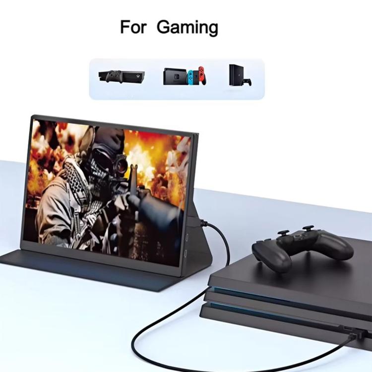 P105A01D 10.5" IPS Portable Monitor – HD, Type-C Extend, US Plug