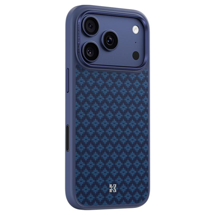 Benks Y3 Kevlar Diamond Pattern Shockproof Magnetic Phone Case, For iPhone 17 Pro Max, For iPhone 17 Pro