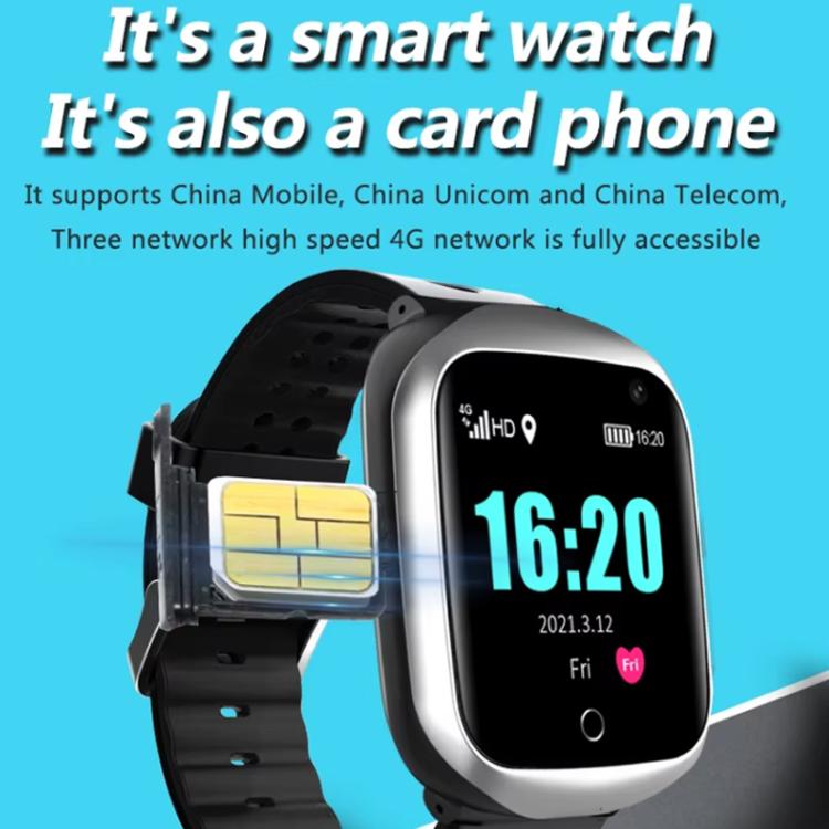 FA66 4G Student Smart Watch – 1.3" Screen, GPS Tracking, Eurasia-Africa & American Version