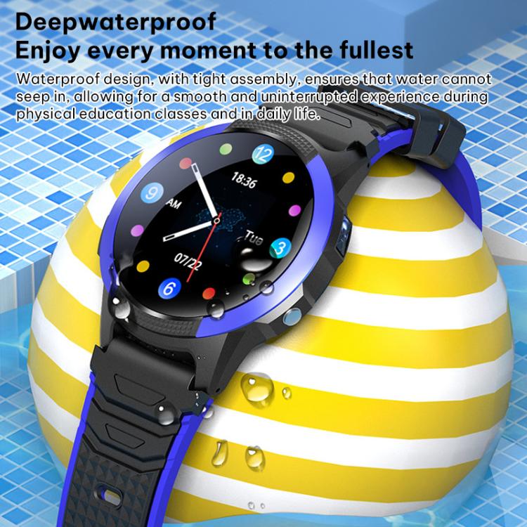 FA56 4G Kids Smart Watch – 1.28" Screen, GPS Tracking, Eurasia-Africa & American Version