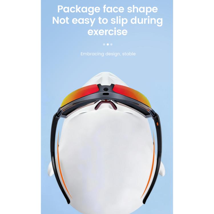 E08 13MP 1080P 30FPS AI Cycling Smart Glasses with Voice / Calling