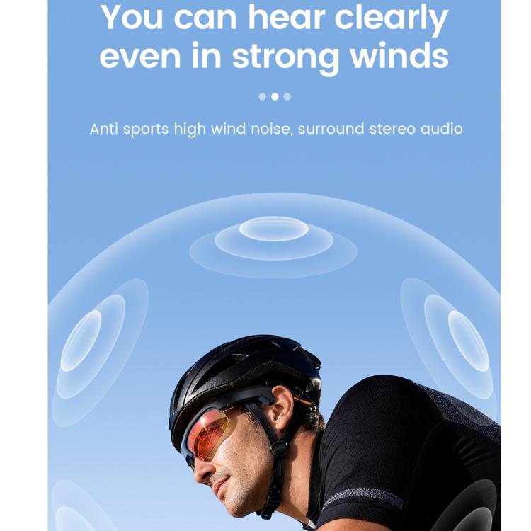 E08 13MP 1080P 30FPS AI Cycling Smart Glasses with Voice / Calling