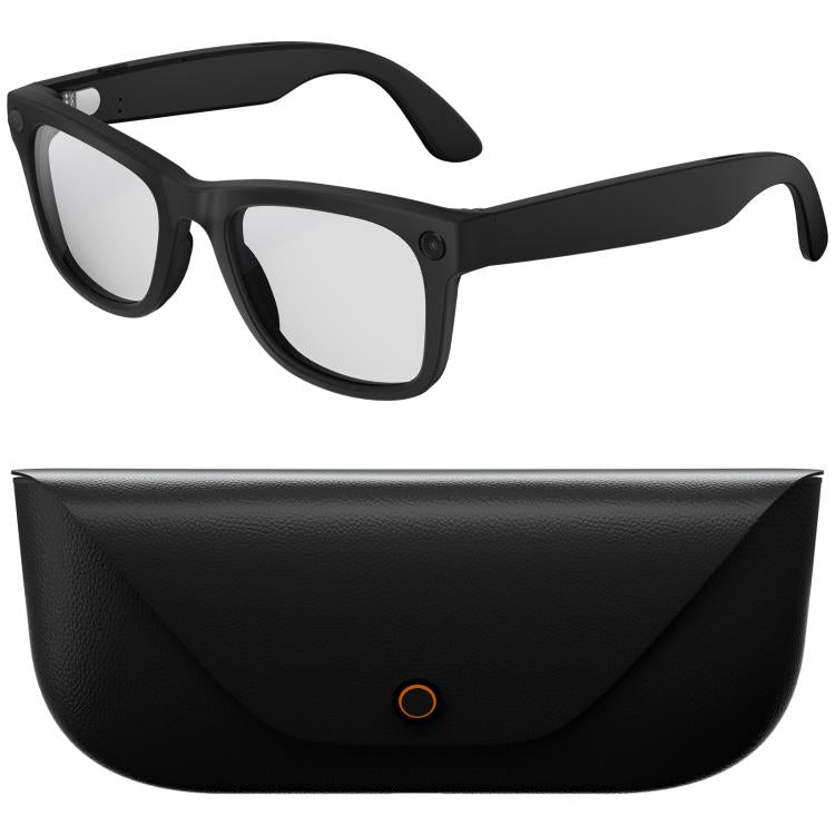 HD5 Ultra Double Lenses Smart AI Translation Glasses with 8MP HD Camera, Video Recording, WiFi Transmission, Al Smart Voice Assistant