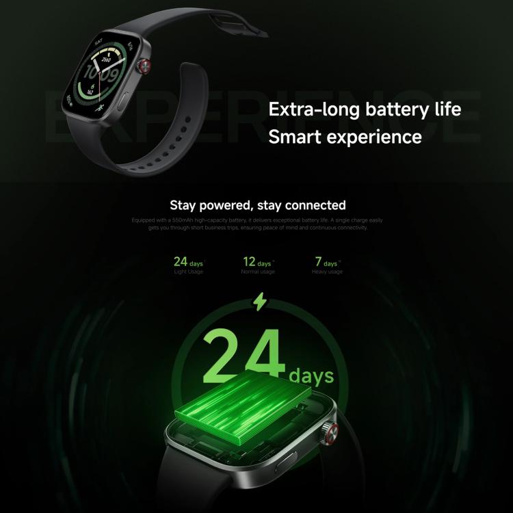 Xiaomi Redmi Watch 6, 2.07 inch AMOLED Screen 5ATM Waterproof, Support Heart Rate / Blood Oxygen Monitor, Redmi Watch 6 (Silver), Redmi Watch 6 (Blue), Redmi Watch 6 (Black)
