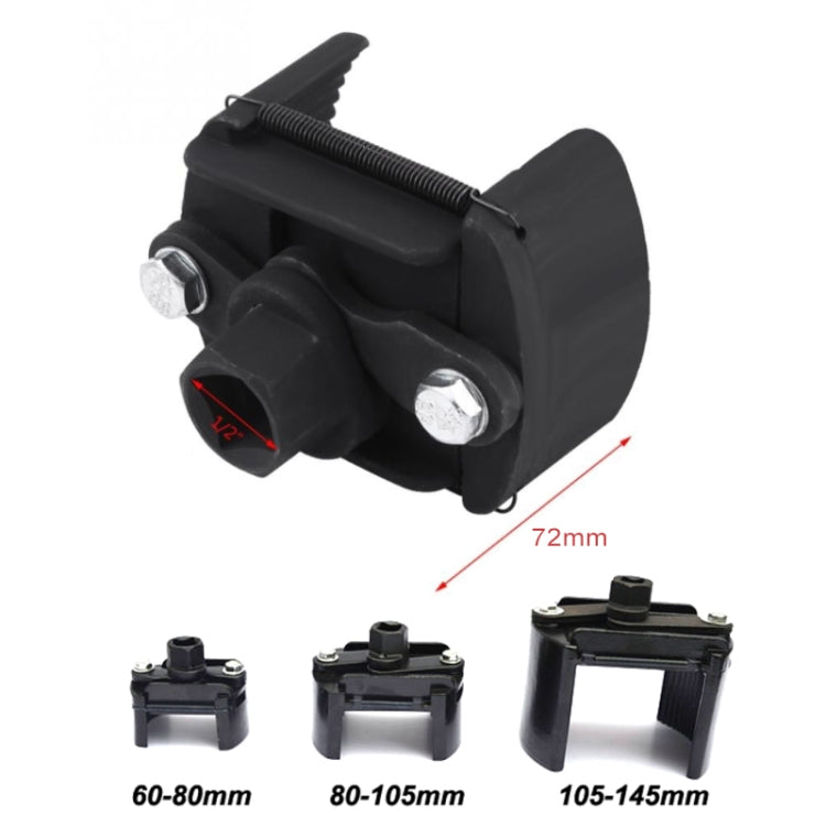Universal Cast Steel Adjustable 2 Jaw Oil Filter Wrench Fuel Remover Removal Tool - LYDARZ