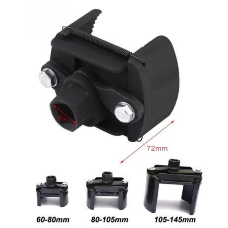 Universal Cast Steel Adjustable 2 Jaw Oil Filter Wrench Fuel Remover Removal Tool - LYDARZ