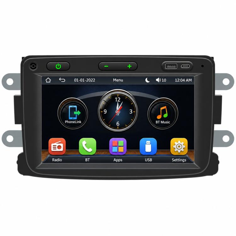 7" Car MP5 Player Wireless Central Control Smart Screen – Renault Dacia 2016–2018
