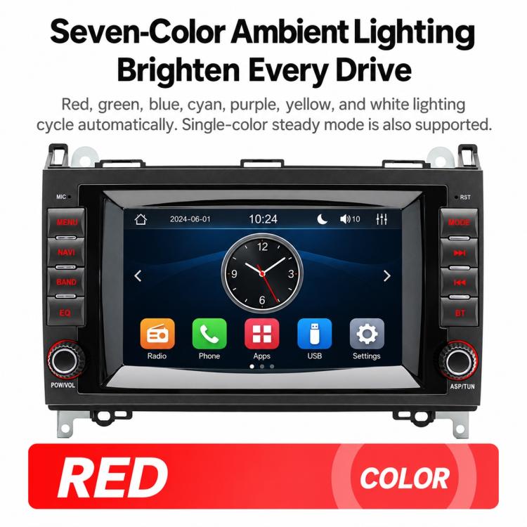 7" Car MP5 Player Wireless Central Control Smart Screen – Mercedes-Benz B200