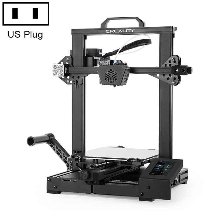 CREALITY CR-6 SE 3D Printer – 350W, Leveling-Free, 23.5×23.5×25cm, EU Plug