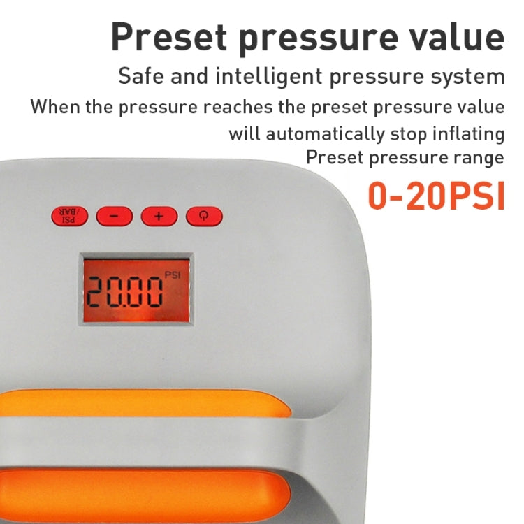 SUP003 20PSI Paddle Board Car Electric Air Pump 12V - LYDARZ