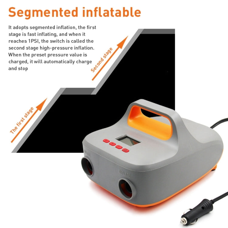 SUP003 20PSI Paddle Board Car Electric Air Pump 12V - LYDARZ