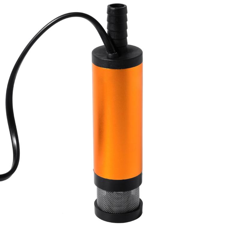 Bomba de combustible eléctrica sumergible de CC de 24 V para coche con conector de inflado de neumáticos de 8 mm y filtro externo de 38 mm.