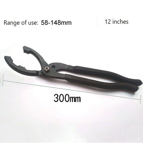 12 Inch Car Repairing Oil Filter Wrench Plier Disassembly Dedicated Clamp Filter Grease Wrench Special Tools - LYDARZ