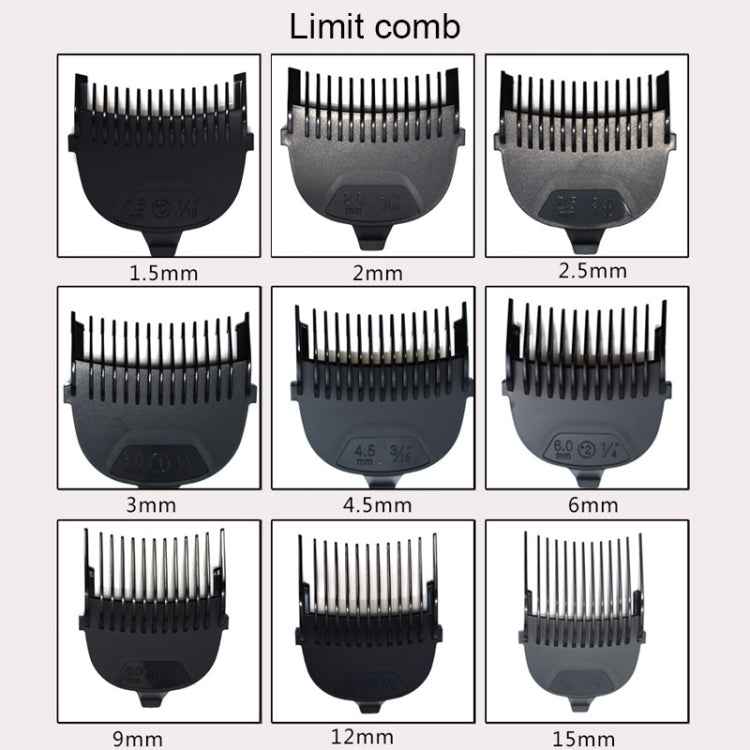 HJ-2018 Men Electric Shaver Fader Self-help Hair Clipper with Spare Cutter Head, Standard Version, CN Plug, with Spare Cutter Head