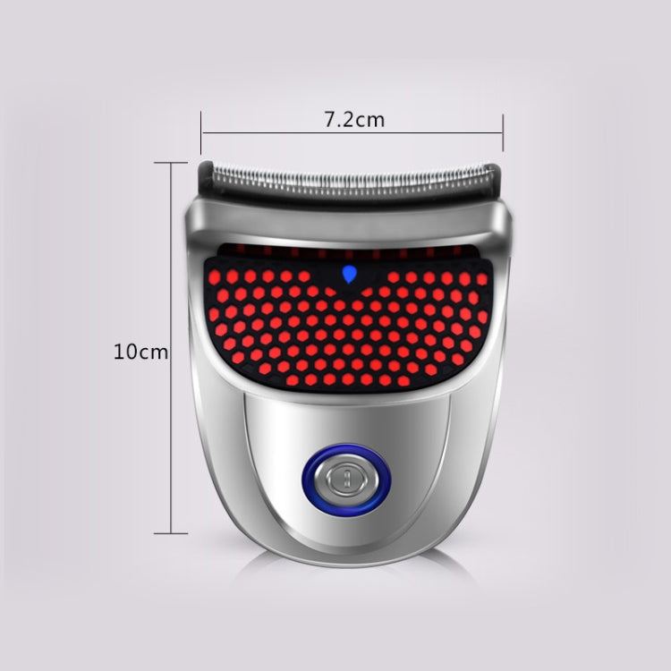 HJ-2019 Men Electric Shaver Fader Self-help Hair Clipper with Cloth + Sponge + Spare Cutter Head, CN Plug