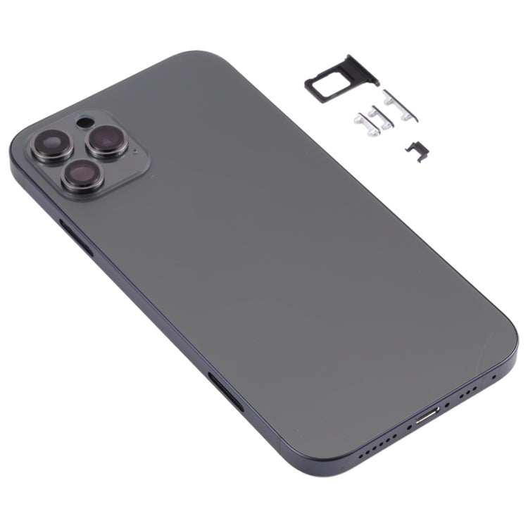 Reemplazo de carcasa trasera para iPhone 11: elegante diseño en negro, azul y blanco inspirado en el iPhone 13 Pro