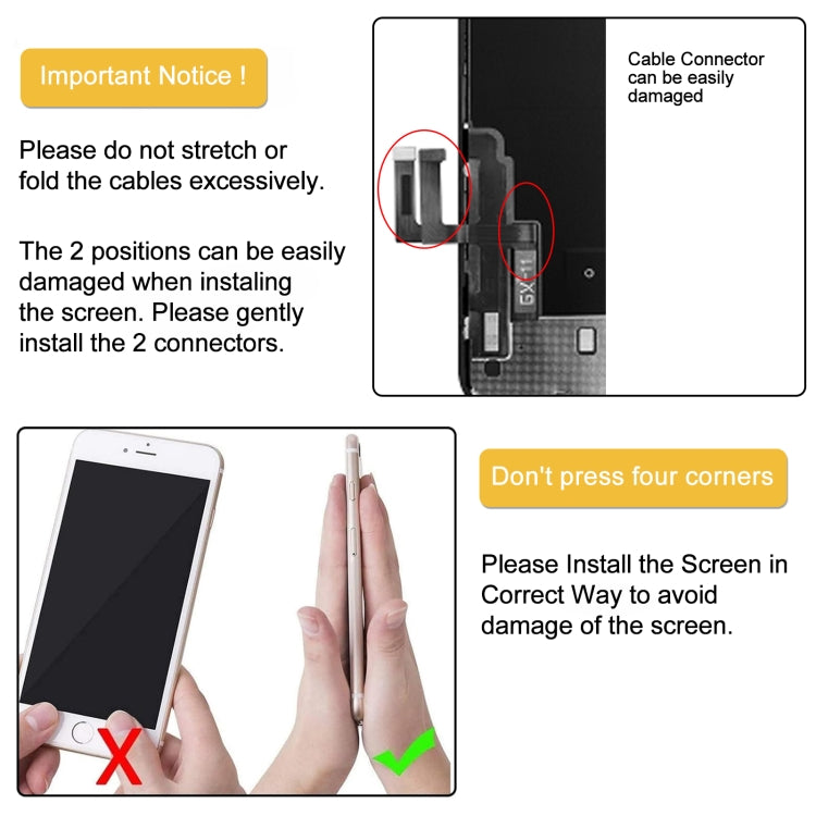 Pantalla LCD GX Incell para iPhone 11: repuesto premium de alta calidad