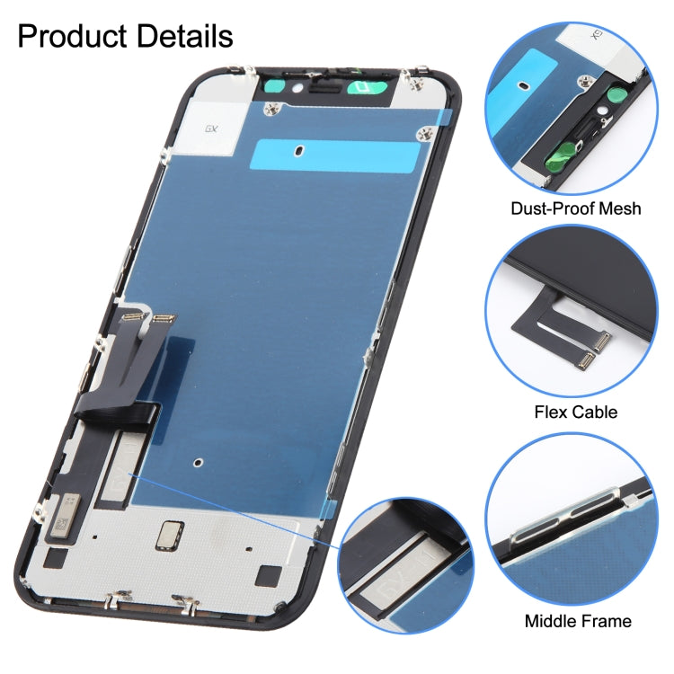 Pantalla LCD GX Incell para iPhone 11: repuesto premium de alta calidad
