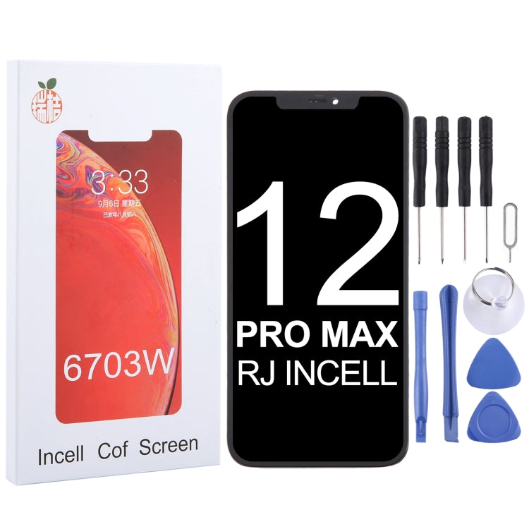 Pantalla LCD RJ Incell para iPhone 12 Pro Max - Reemplazo de pantalla LCD premium para iPhone 12 Pro Max