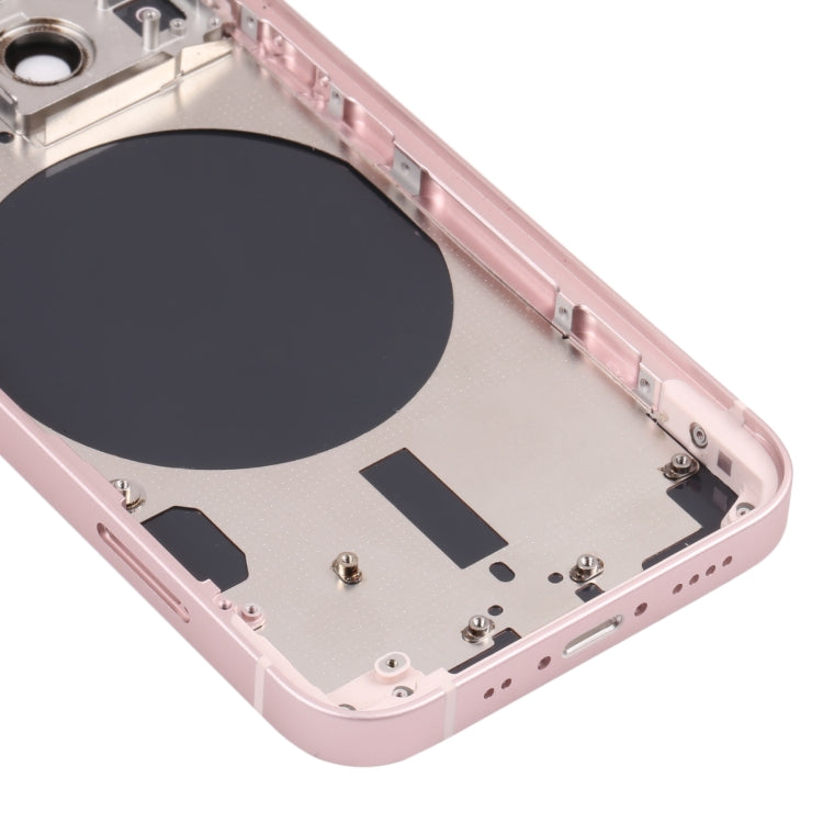 Back Housing Cover with SIM Card Tray, Side Keys & Camera Lens for iPhone 13 Mini - iPhone 13 Mini Back Housing Cover