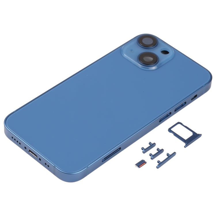 Carcasa trasera con bandeja para tarjeta SIM, teclas laterales y lente de cámara para iPhone 13 Mini - Carcasa trasera para iPhone 13 Mini