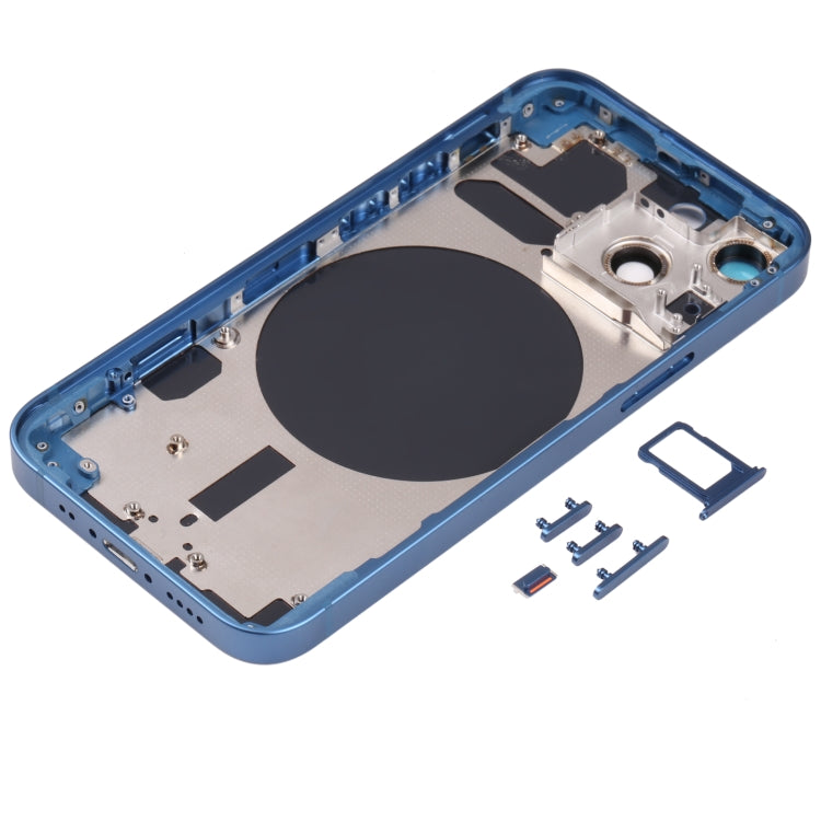 Carcasa trasera con bandeja para tarjeta SIM, teclas laterales y lente de cámara para iPhone 13 Mini - Carcasa trasera para iPhone 13 Mini