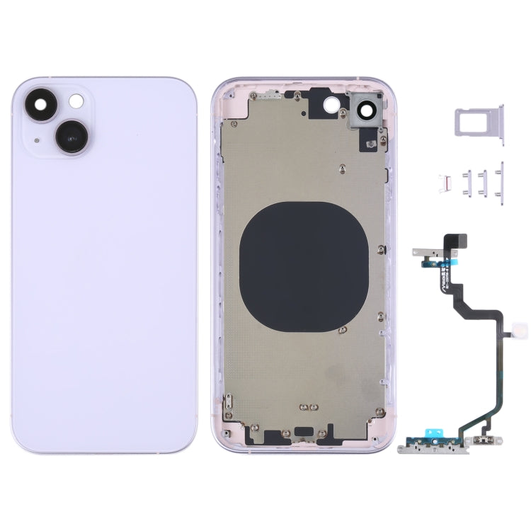 Back Housing Cover with Appearance Imitation of iP14 for iPhone XR, For iPXR to iP14