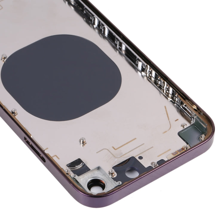 Cubierta trasera que imita el diseño del iP14 Pro - Actualización premium de la cubierta trasera del iPhone XR