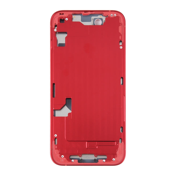 Tapa trasera de batería para iPhone 14 con marco central y teclas laterales: repuesto duradero para todos los modelos de iPhone 14