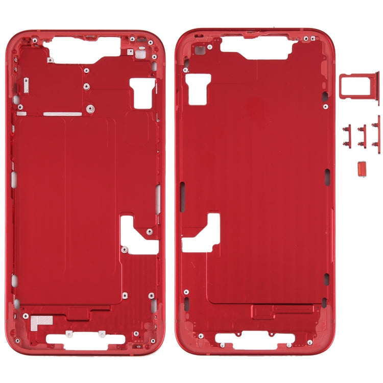 Reemplazo del marco central con teclas laterales del iPhone 14