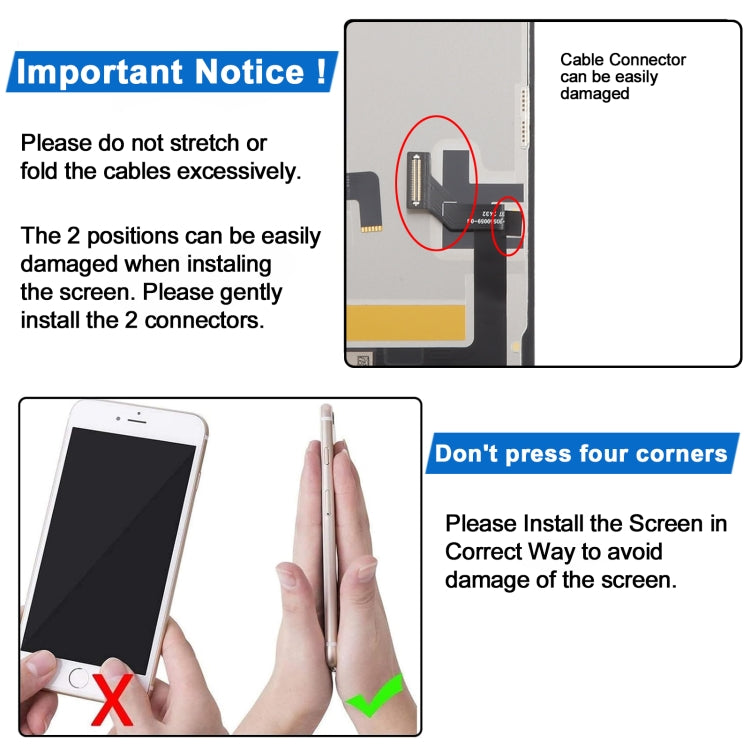 Reemplazo de pantalla LCD OLED JK Soft para iPhone 14: actualización de calidad superior