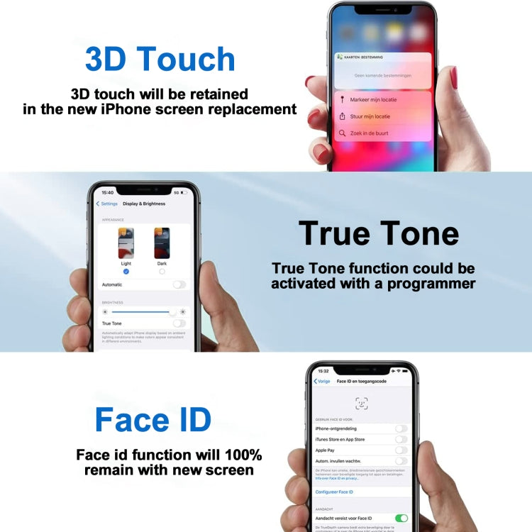 Reemplazo de pantalla LCD OLED JK Soft para iPhone 14: actualización de calidad superior