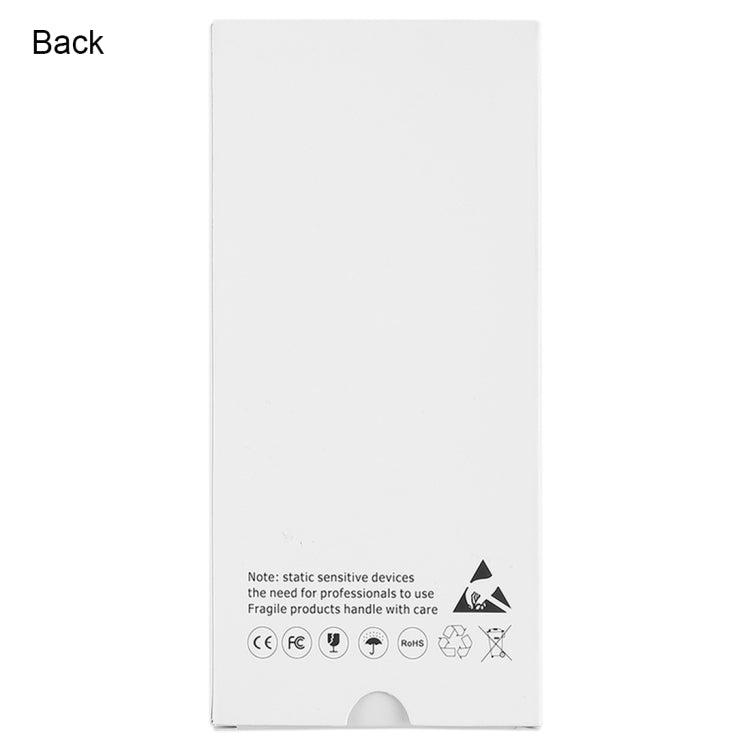 50 PCS White Cardboard Packaging Boxes for iPhone 5 LCD Screens - Durable, Protective Packaging for i5