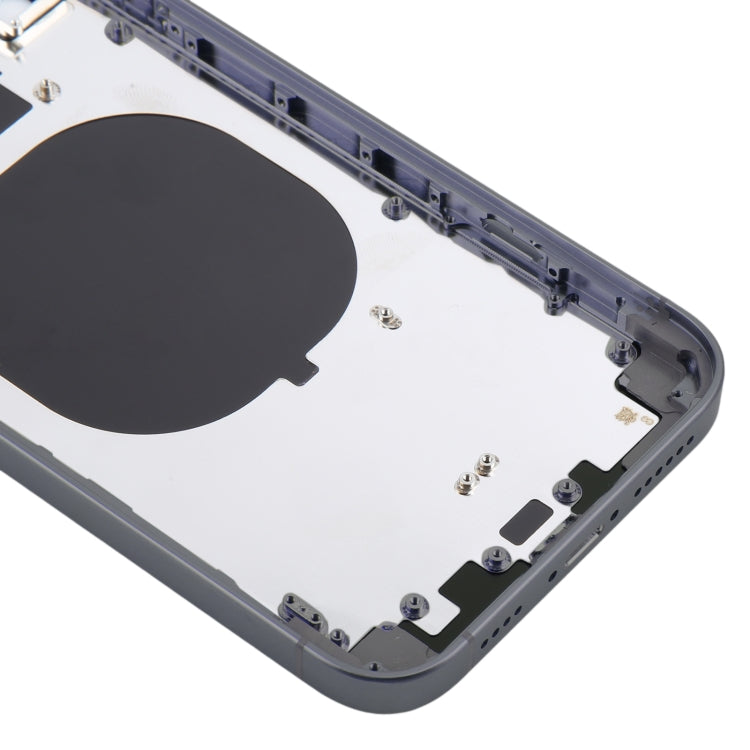 Carcasa trasera para iPhone 11 a iPhone 15 Pro: diseño de imitación elegante