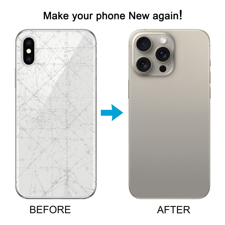 Carcasa trasera para iPhone XS Max a iPhone 15 Pro Max: diseño de imitación para máxima protección