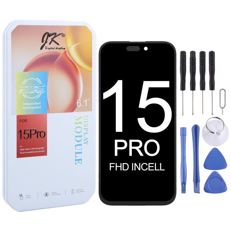 JK Incell LCD Screen iPhone 15 Pro Replacement - Premium Quality Display