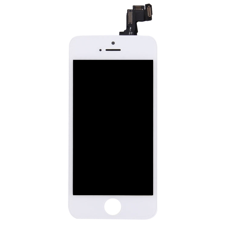 LCD Screen with Front Camera for iPhone 5S, 4 in 1 for i5s White, 4 in 1 for i5s Black - LYDARZ