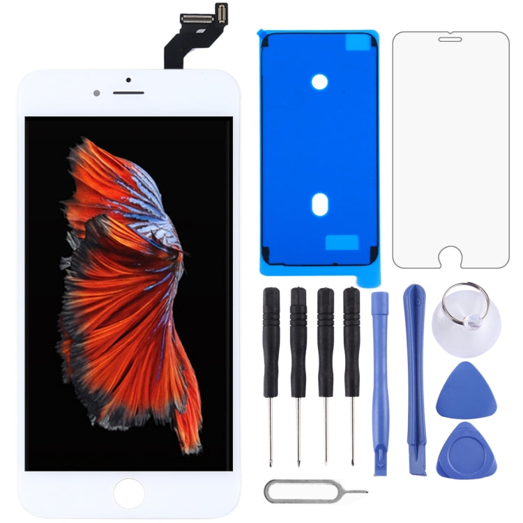Original LCD Screen for iPhone 6S Plus - White & Black Replacement, High-Quality iPhone Display