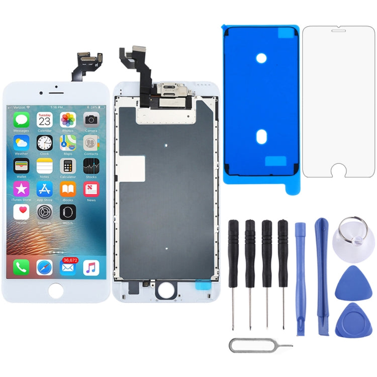 4-in-1 LCD Screen with Front Camera for iPhone 6s Plus – Available in White and Black