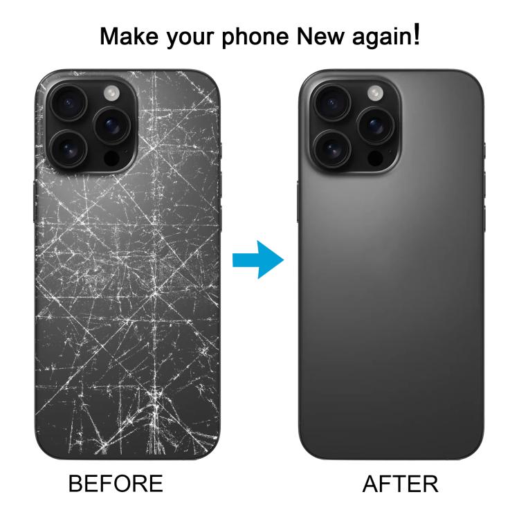 Carcasa trasera de cristal para iPhone 16 Pro Max con imán MagSafe y protección de lente - Calidad original