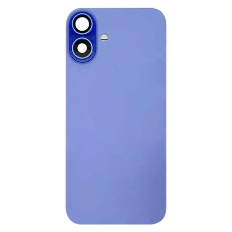 For iPhone 16 Battery Back Cover with Camera Lens Cover, For iPhone 16