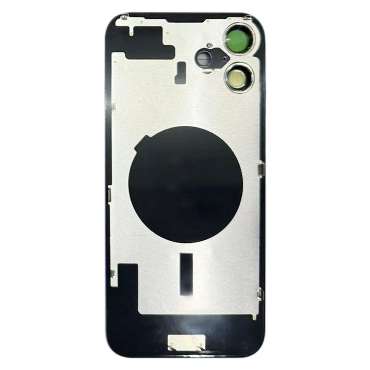 Tapa trasera de batería para iPhone 16 con protección para la lente de la cámara