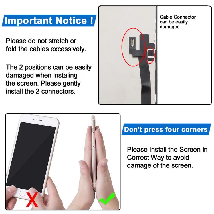 Pantalla LCD JK Incell para iPhone 16 Plus - Reemplazo premium