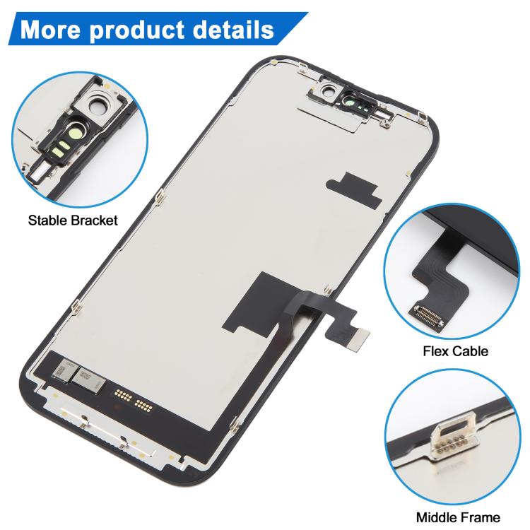 Reemplazo de pantalla LCD HD para iPhone 16 Pro - Pantalla Incell premium para iPhone 16 Pro